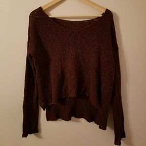 Maroon sweater